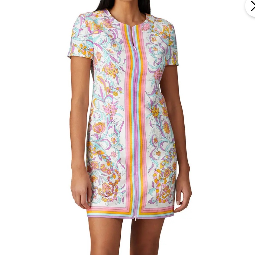 Trina Turk Multicolor Floral Mini Dress